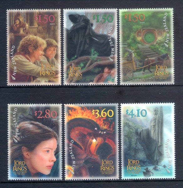 3128/33. NZ - 2022 Lord of the Rings Set (6) - UHM Carousel 1