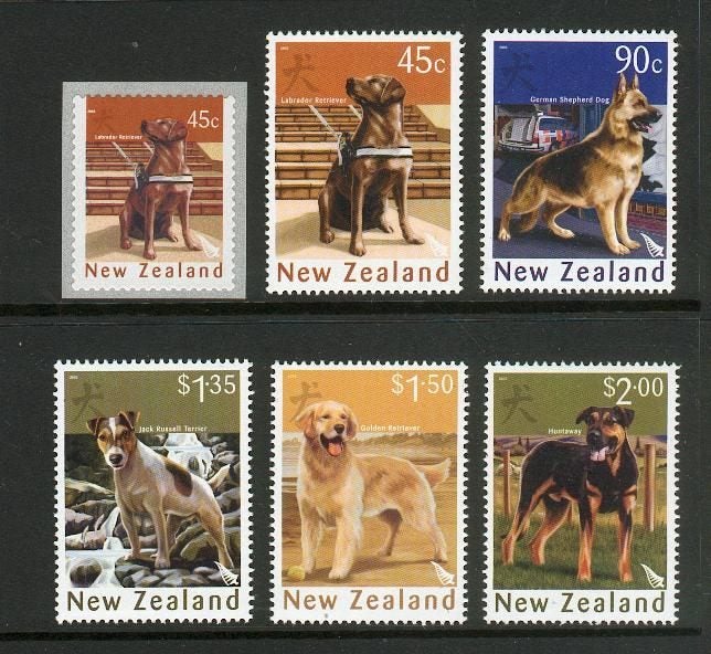 2840/6. NZ - 2006 Year of the Dog Set (6) - UHM Carousel 1