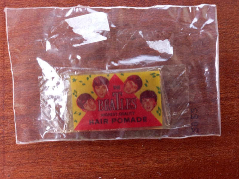 Vintage 'The Beatles' Hair Pomade Sachet pouch Unopened Packaging Carousel 2