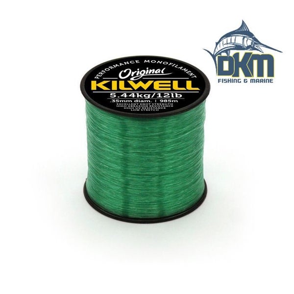 Kilwell Mono 1/4lb Spool 12lb 1000m KTMQ12 Carousel 1