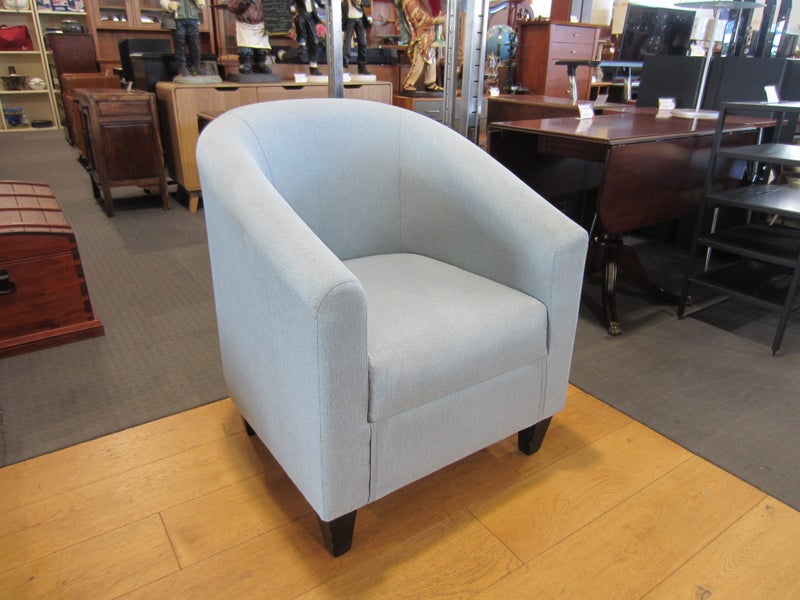 Fabric Blue Armchair Carousel 1