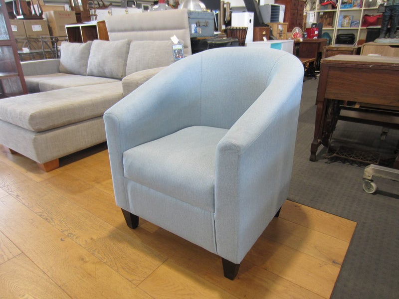 Fabric Blue Armchair Carousel 2