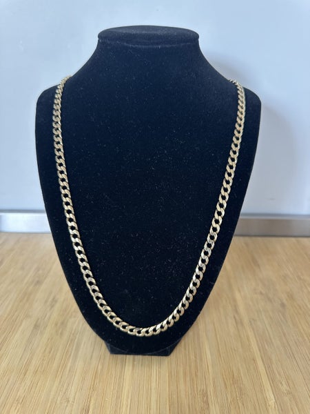 Mens Curb Link Necklace Carousel 1