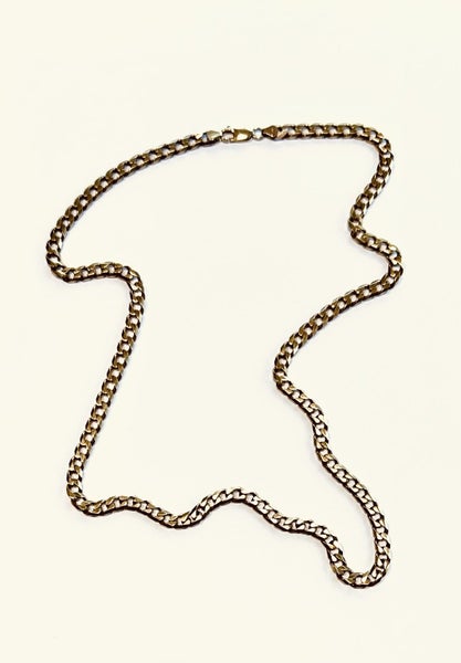 Mens Curb Link Necklace Carousel 2
