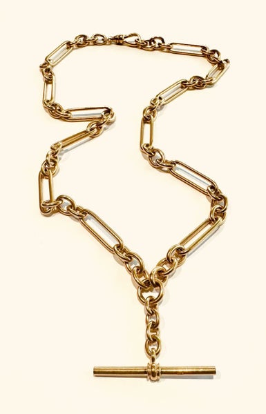 "Beautiful" Womens Paperclip Fob Chain Necklace Carousel 2