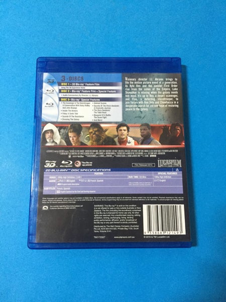 Star Wars: Episode VII - The Force Awakens (Blu-Ray 3D) Carousel 2