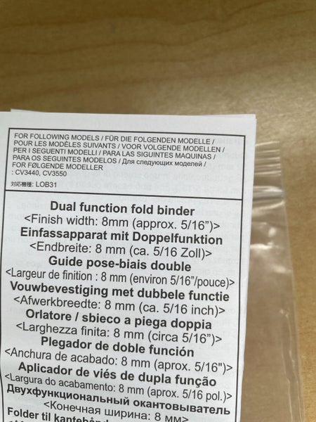 Brother Cover Stitch machine Carousel 7