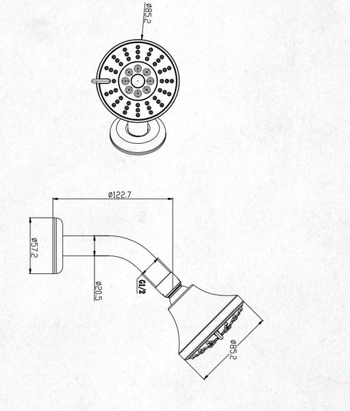 WALL SHOWER Carousel 2
