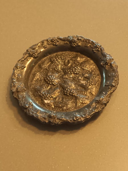 1930s Sheffield England E.H.Parkin & Co Wine Coaster Carousel 1