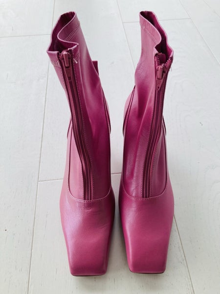 John Fluevog Countess Pink Boots size 864382713413251110