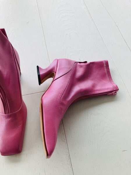 John Fluevog Countess Pink Boots size 864382713413251111