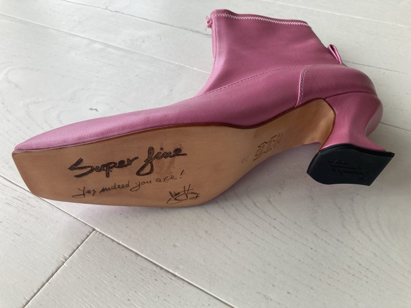 John Fluevog Countess Pink Boots size 864382713413251112