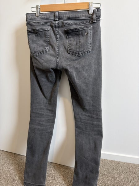 Rag And Bone (NYC) Women’s Black Skinny Jeans (W 27 L 28)64494077553025113