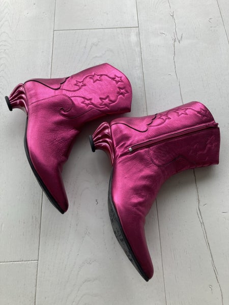 John Fluevog Firefly Noctiluca Western Boots64382824387843110