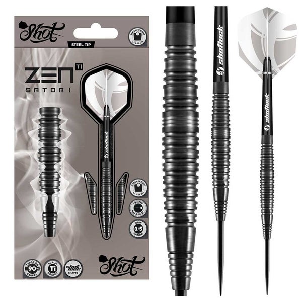 Shot Darts - NEW Zen Satori - 90% Tungsten Darts Carousel 1