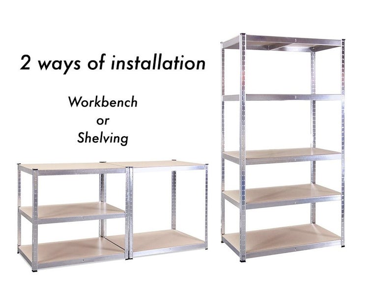 5 Layers Boltless Storage Shelving 1800 x 900 x 400 Carousel 2