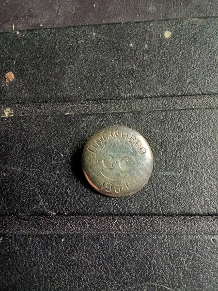 Silver pin badge. Carousel 1