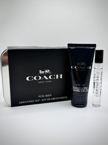 Coach New York Men’s Discovery Kit – Signature EDT & Shower Gel Duo Carousel 1