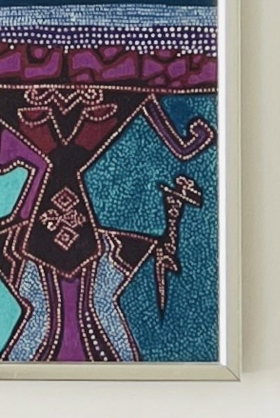 An Original ABORIGINAL PAPUNYA TULA Artwork Carousel 3