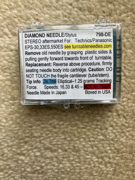 Technics/Panasonic Stylus EPS-30 Carousel 1