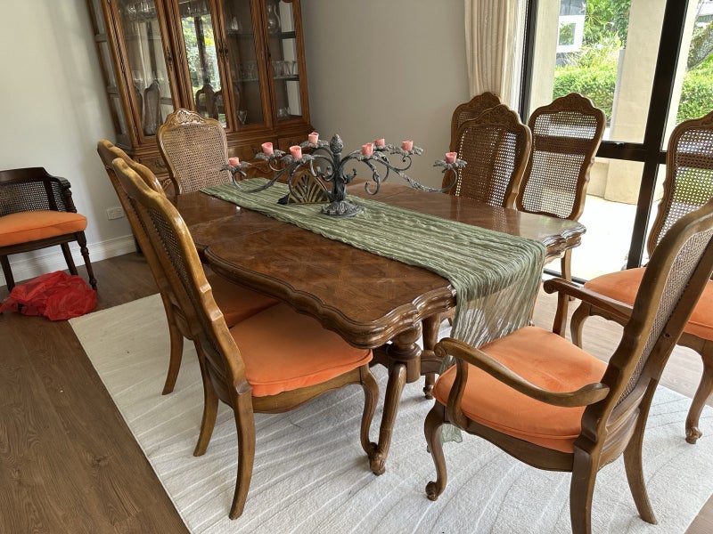 Elegant 8 Seater Dining Table & Chairs64383738714243110