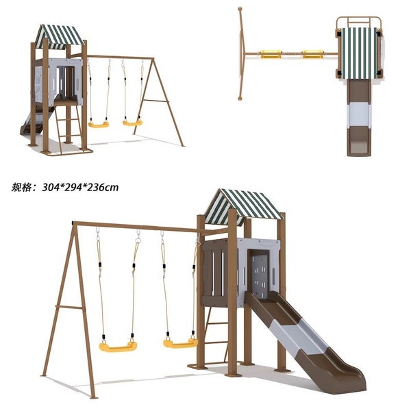 Xtreme Swing Slide Fort 01 Carousel 2