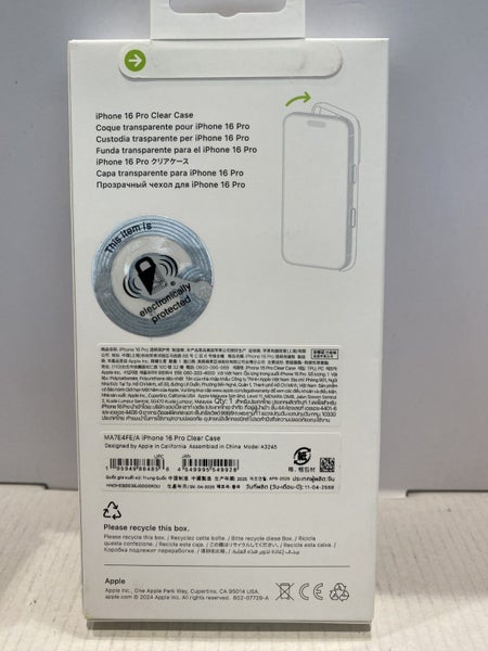 Apple iPhone 16 Pro Clear Case with MagSafe Genuine + Afterpay Carousel 7