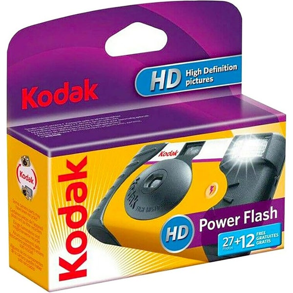 Kodak Disposable HD Power Flash Single Use Camera, Worry-Free picture taking Carousel 2