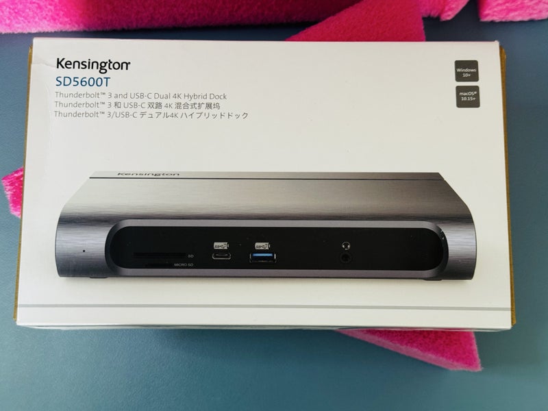 Kensington SD5600T Thunderbolt 3 Dual 4K Docking Station – 100W PD Carousel 1