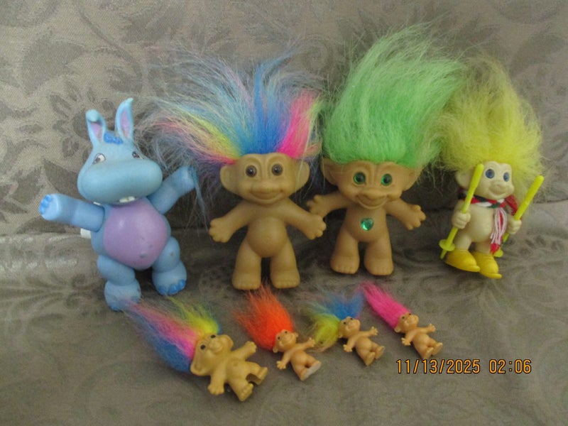 older Troll figurines Carousel 1