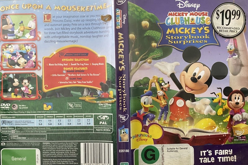 Disney - Mickey's Storybook Surprise DVD #1288 Carousel 1