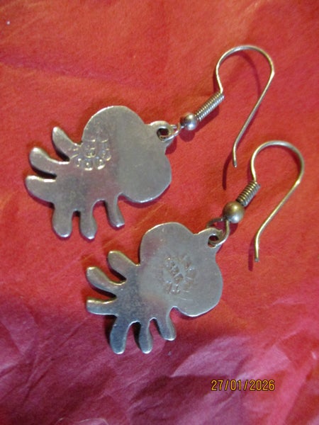 Sterling silver Mexico earrings Carousel 4