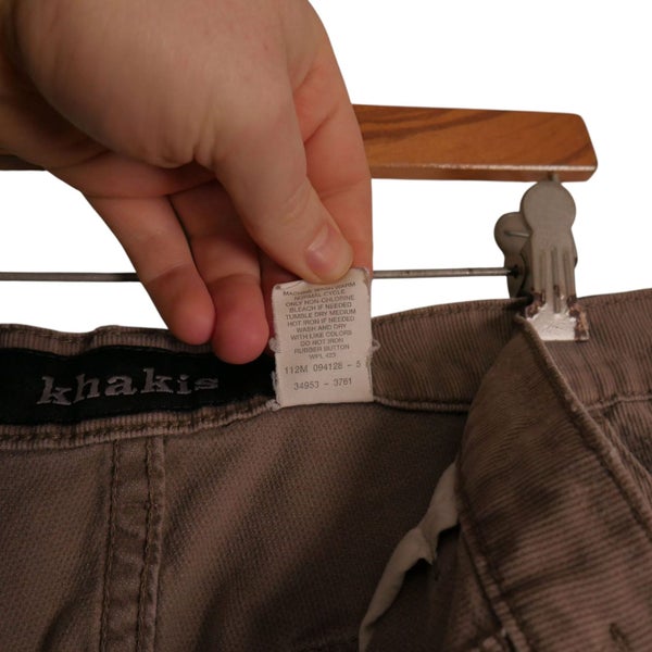 Vintage 90s Levis Silver Tab Khakis Corduroy Cargo Shorts 34 Carousel 11