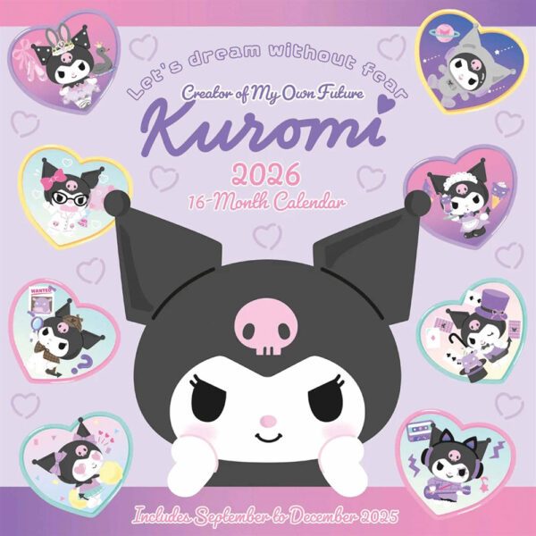 Kuromi Square Calendar 2026 Carousel 1