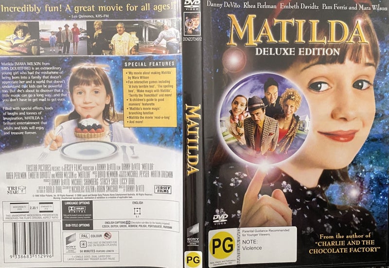 Matilda DVD (family) #1302 Carousel 1