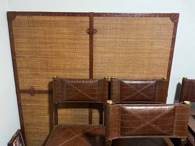 Handmade 8 Seat Dining Room Table & Chairs64385458756611110