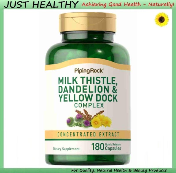 PR MILK THISTLE, DANDELION, YELLOW DOCK COMBO 180 CAP Carousel 1