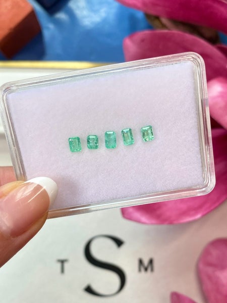 $1RES ~ $2490 Retail * 1.46ct Colombian Emerald Layout Carousel 2