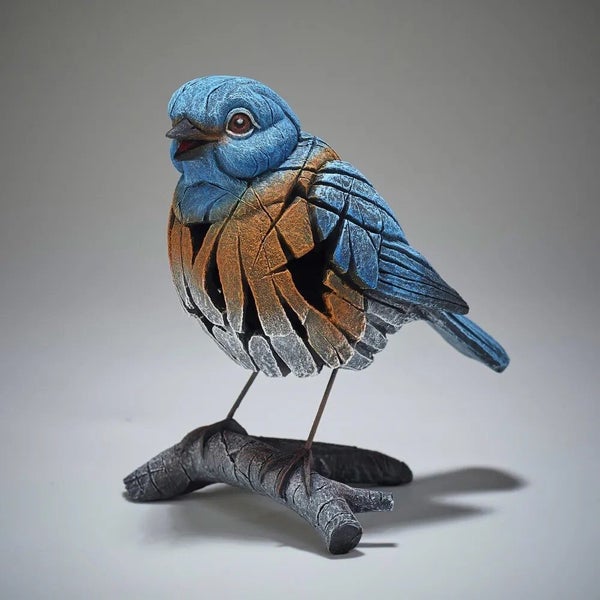 Edge Sculpture - Western Bluebird Figure Carousel 1