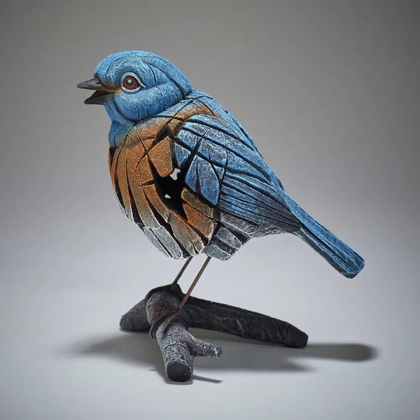 Edge Sculpture - Western Bluebird Figure Carousel 2