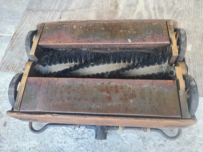 ANTIQUE Floor Sweeper Carousel 5