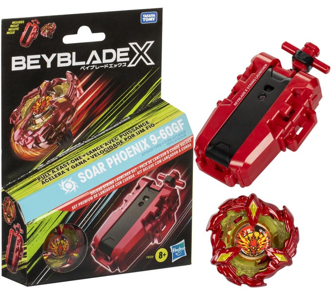Beyblade Beyblade X Deluxe String Launcher Set Carousel 1