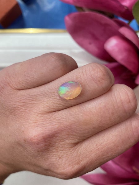 $1RES ~ $2280 Buy Now * Premium 2.85ct Welo Opal - Intense Broadflash Pattern64386577279745113