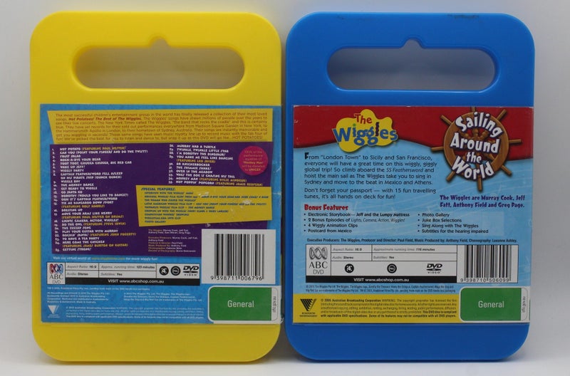 The Wiggles – Hot Potatoes! The Best of The Wiggles / Sailing Around the World ( Carousel 2