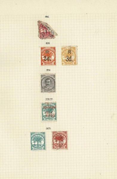SAMOA – 1887-1899 Mint/Used on Album Pages Carousel 2