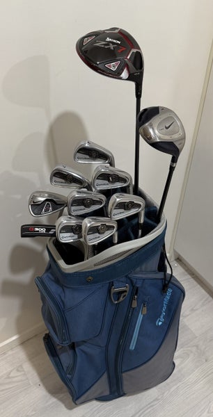 Awesome Full Right Handed Golf Set , With Taylormade Cart Bag Carousel 2
