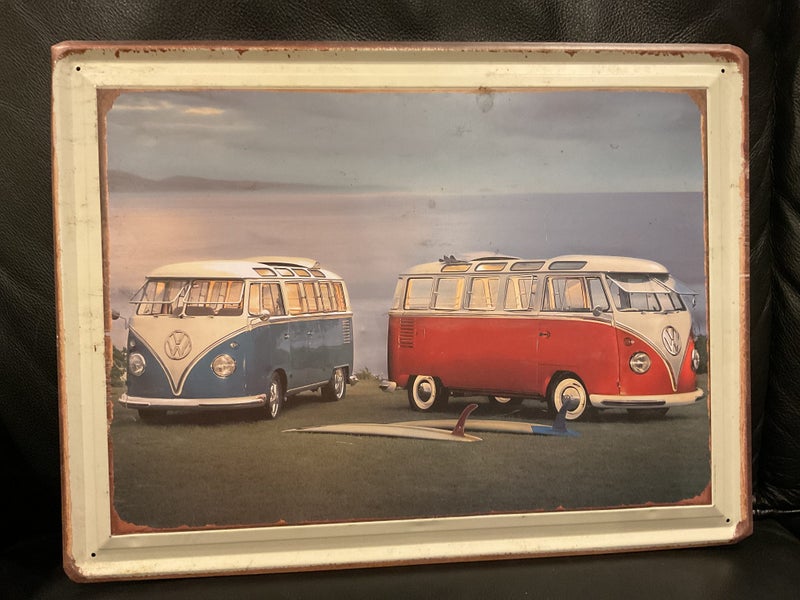 VW tin picture of Combi van Carousel 2