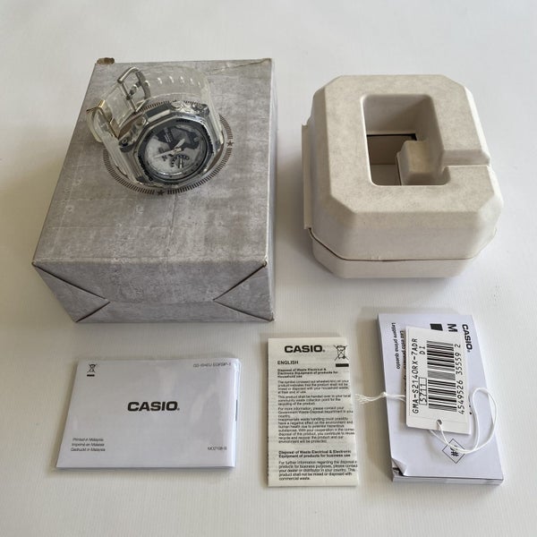 Casio G-Shock Watch 40th Anniversary Clear GA-2140. FREE SHIPPING! Carousel 1