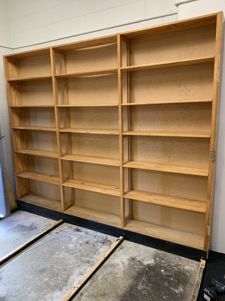 30 bays of bookcase Lundia Carousel 1