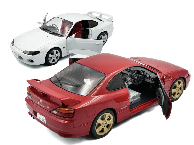 Nissan Silvia S15 Spec-R Aero 1999 1/18 scale diecast model SOLIDO Carousel 1